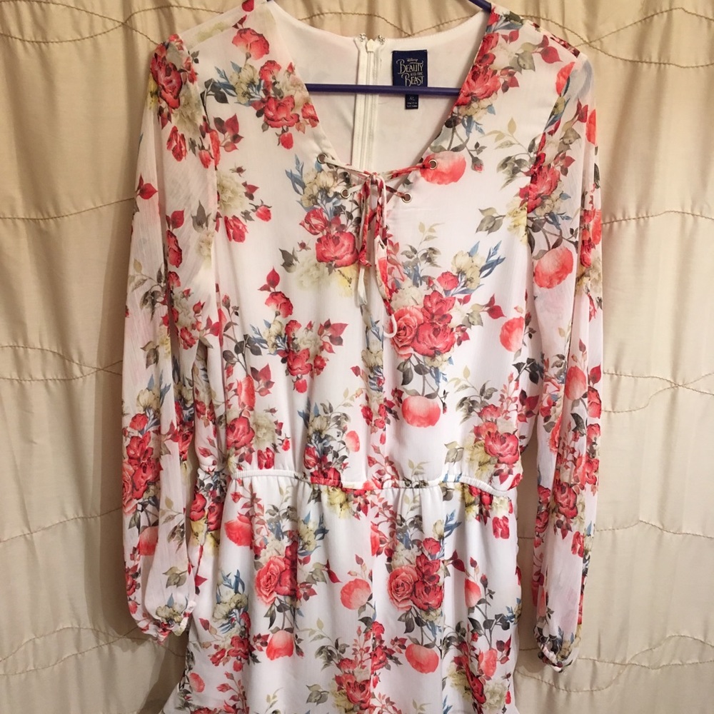 Beauty and the Beast Romper!
